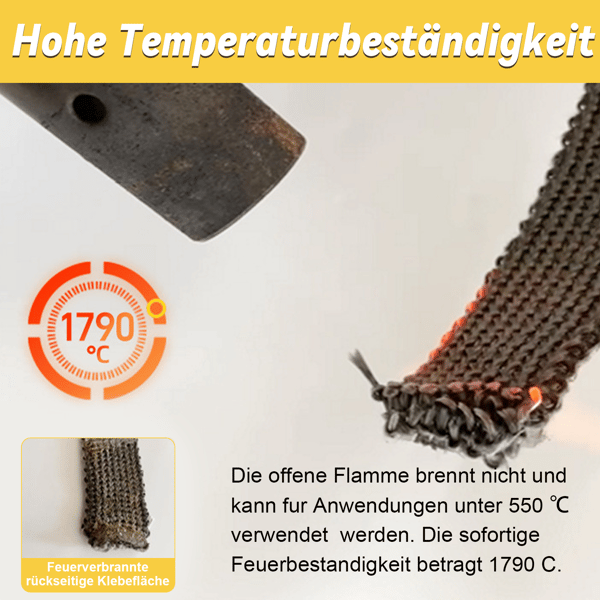 Tetningslist for skorstein - 3mm*10mm*2m