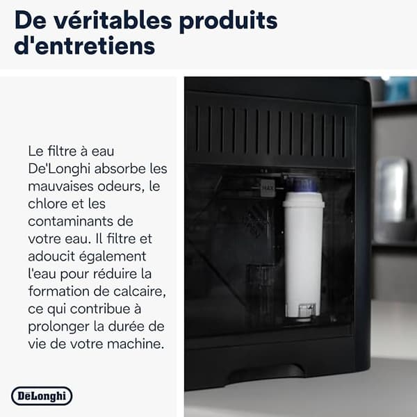 DLSC002 filterpatron, kaffemaskine vandfilter, hvid