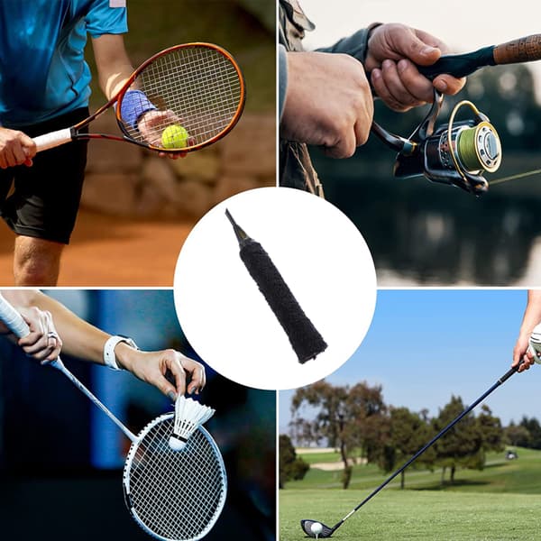 Bomuldshåndklædegreb, superabsorberende håndklæde til badminton