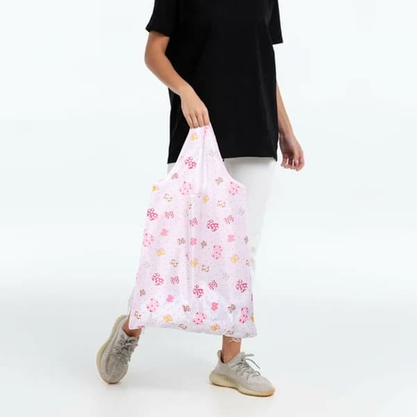 Sammenleggbare Bærbare Handleposer for Shopping Camping