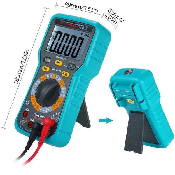 Intelligent digital multimeter och intelligent digitalt testinstrument av hög kvalitet