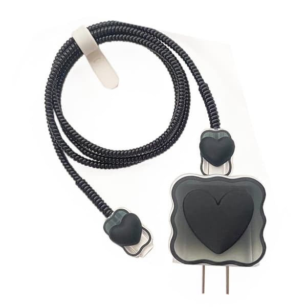 1 Set Gradient Kärlek för Apple 20w Laddarskyddskabel (Laddare ingår ej), 4