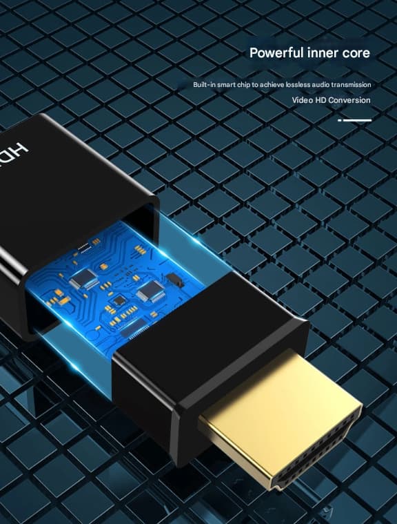 1080P DP til HDMI-kabel, 1,8M - High - Definition videoadapter