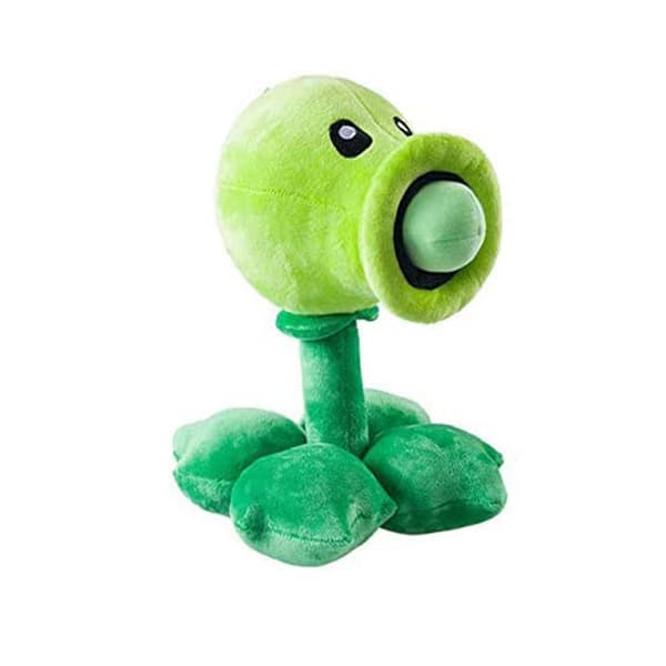 - Peashooter Plys Legetøj 15cm (Plants vs Zombies)