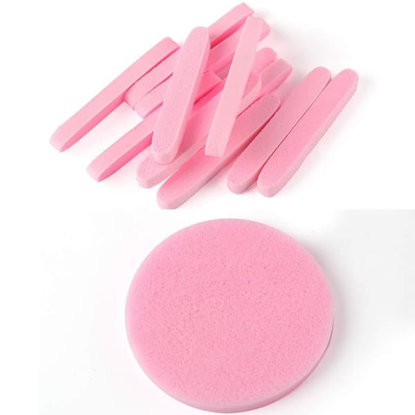 12 stk. ansigtssvampe, til vask af dit ansigt makeupfjerner