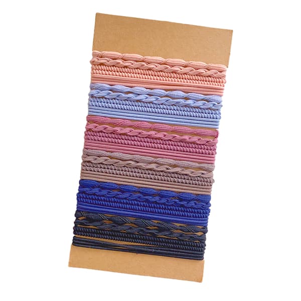 Boho Armbånd Hodebånd for Kvinner 20 tykke elastiske hodebånd dual-use hodebånd, stil: stil2;