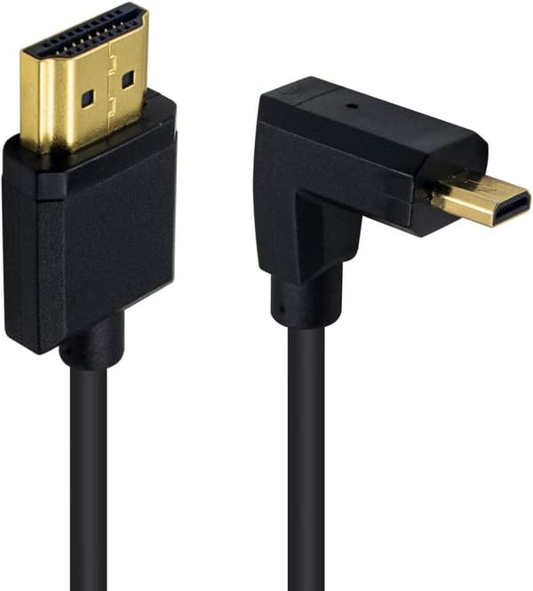 HDMI - Standardi HDMI -kaapeli, Micro HDMI - HDMI -kierrekaapeli