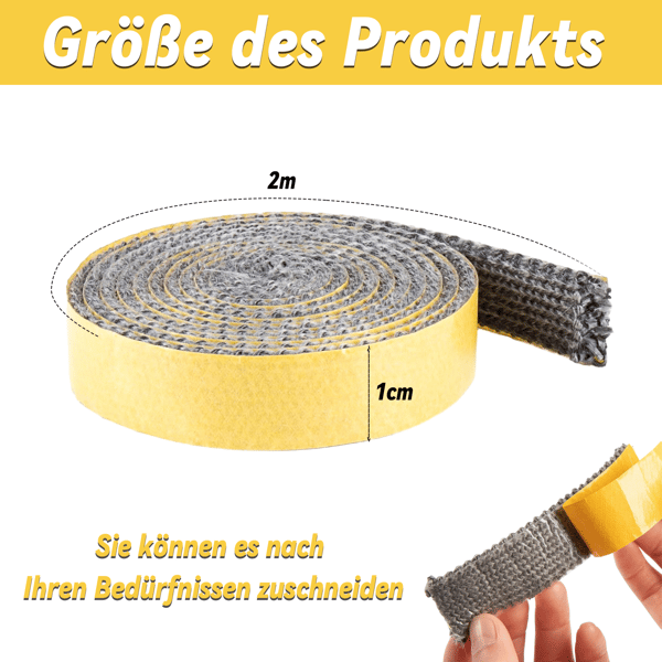 Savupiipun tiivistysteippi - 3mm*10mm*2m