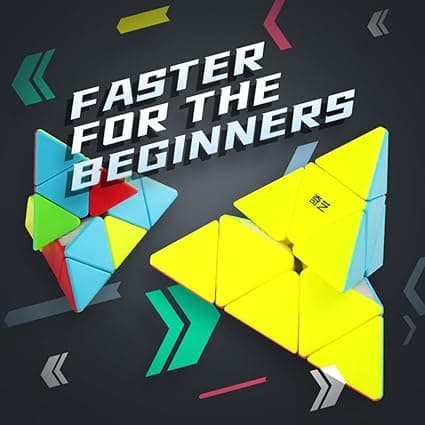 Pyramid Speed ​​Cube (tarraamaton) – 3x3x3 kolmiopyramidikuutio