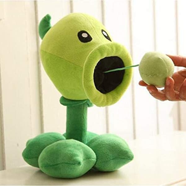 - Herneenheittäjä pehmolelu 15cm (Plants vs Zombies)