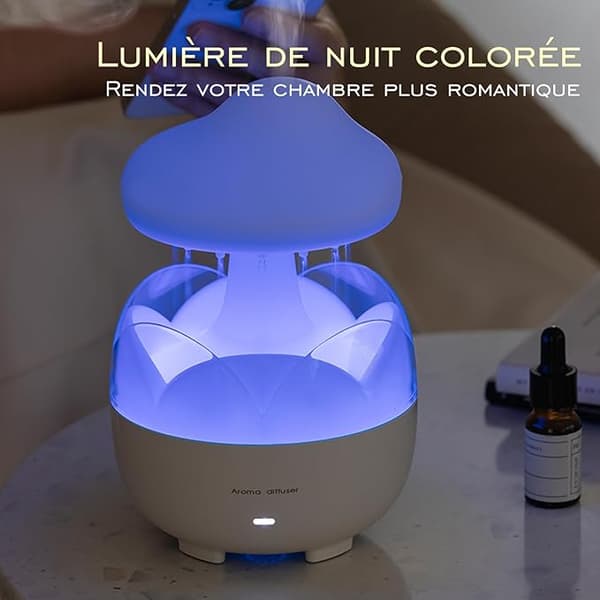 30 ml bærbar sky-natlys luftfugter aroma diffuser automatisk slukning