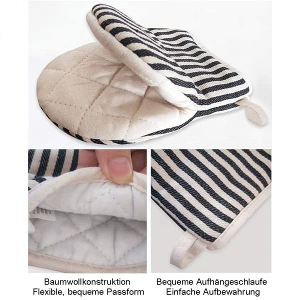 Ovnhandsker, bagehandsker, ovnhandsker, varmebestandige