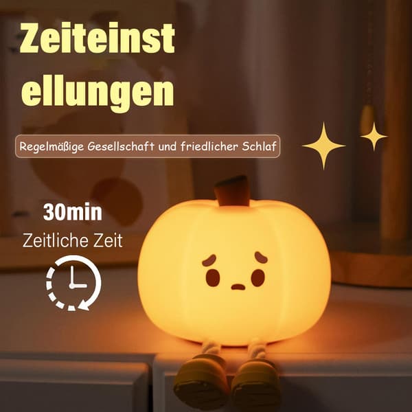 LED Nattlys Barn, Oppladbart LED Touch, Nattbordslampe Barnerom