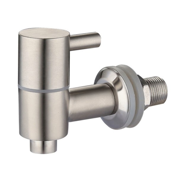 Rustfritt stål drikkedispenser tappekran erstatningstapp for ølfat 16mm