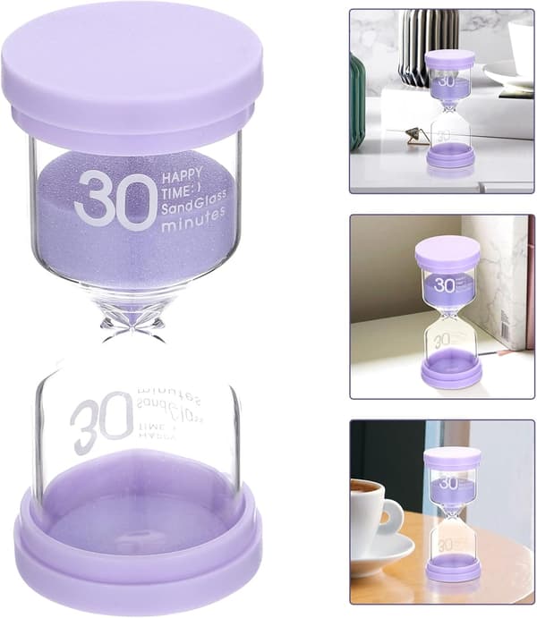 Timeglass timeur 30 minutter