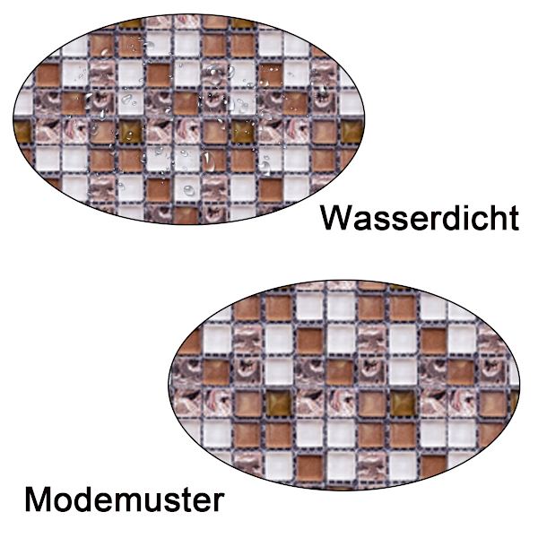 Flisestickers Mosaikk Bad Selvklebende, for Baderom Stue