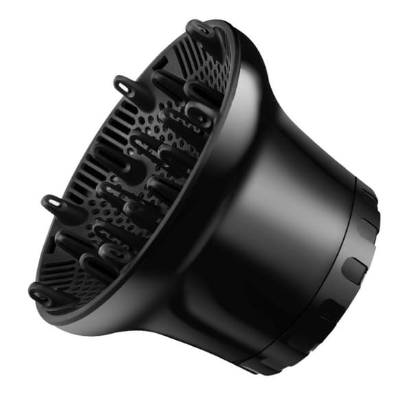 Universal Hår Diffuser För 1.4\" Till 2.6\" Justerbart Hårtork Diffusermunstycke För Lockigt Eller Vågigt Hår Styling 1st-svart