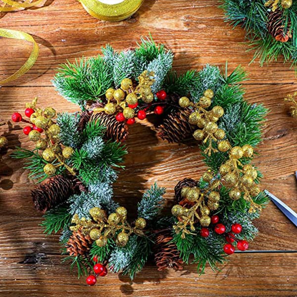 Kunstige juleblomster juletræ