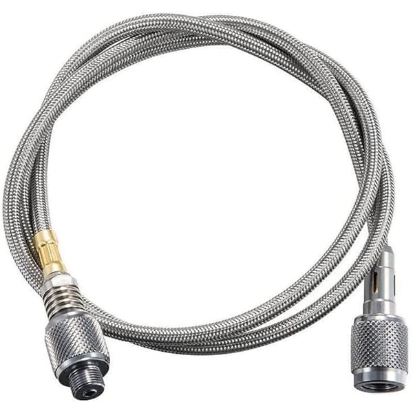 Adapter for gasskomfyr. Kobling for campingslange.