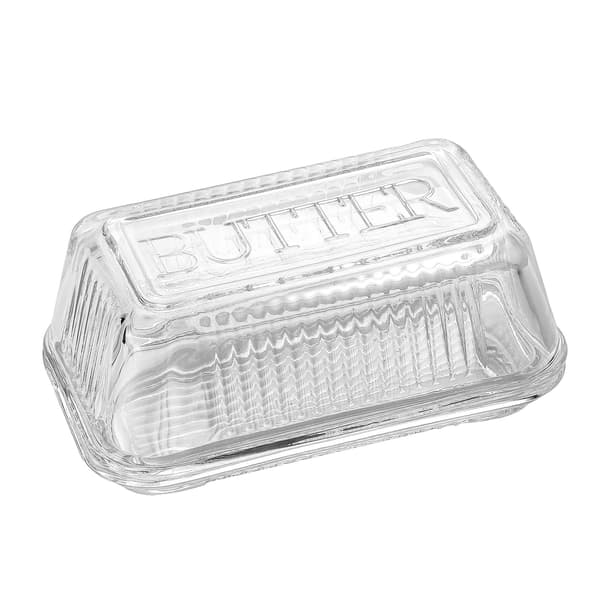 Smörask i glas med lock