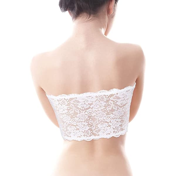 Top Bandeau Axelbandslös