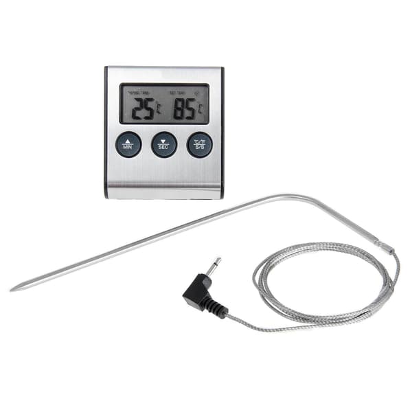 Kødtermometer Digital Stegetermometer Grilltermometer Ovn Trådløs