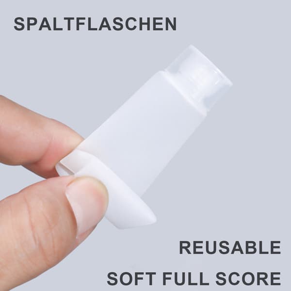 Läcksäkra Resebehållare för Lotion Kroppsvård 50ml 30 Stycken