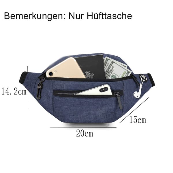 Mångsidig Bröstväska Sling Bag Sling Ryggsäck Axelremsväska