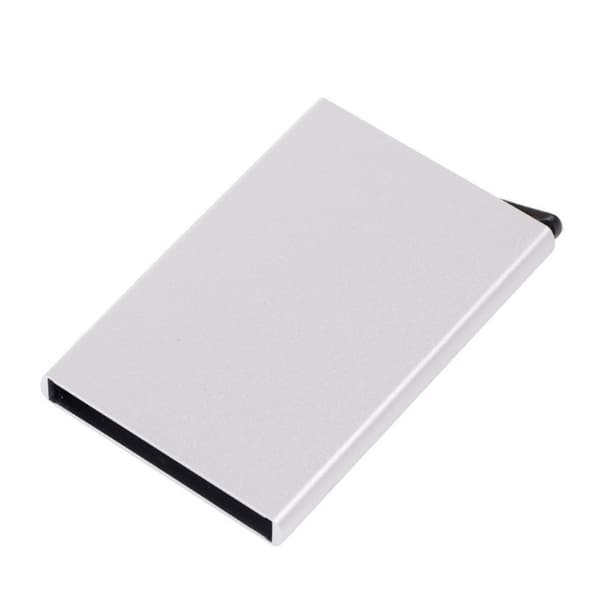 Pop-Up Korthållare - Aluminiumhölje - (RFID-säker) 3-pack
