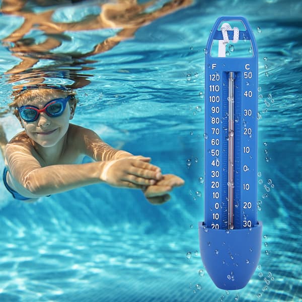 2 stk. 16,5*3,7 cm flydende swimmingpooltermometer, til swimmingpool