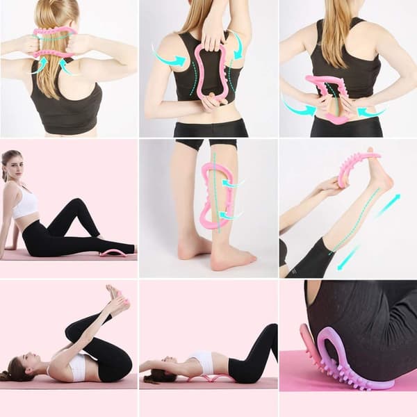 Fascia Stretching Ring, Yoga Ring Pilates Cirklar Helkroppstoning