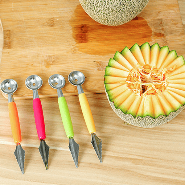 Melonskje for DIY Fruktskje Kuleformer
