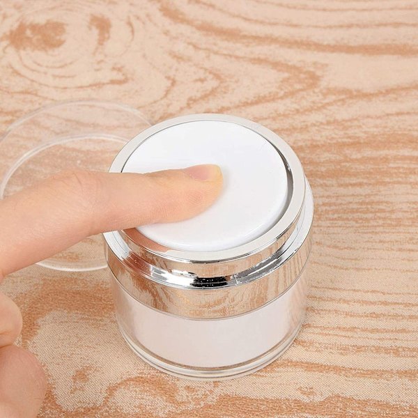 3 tomma läckagesäkra airless pumpflaskor