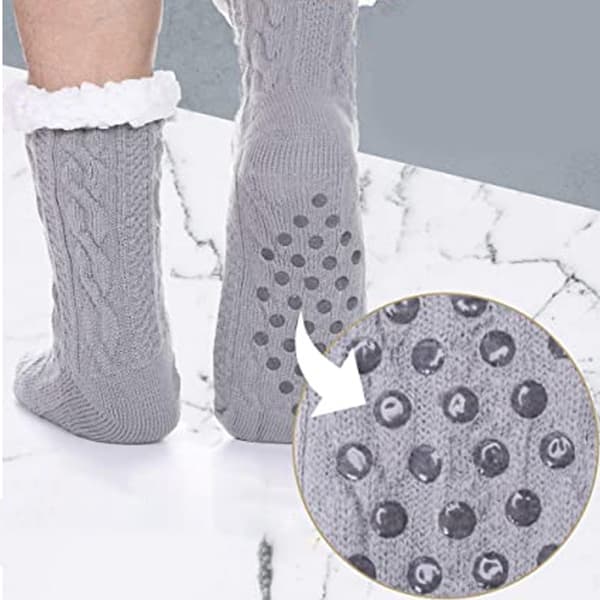 Stecksockor, varma, vintersockor, halkfria fritidssockor