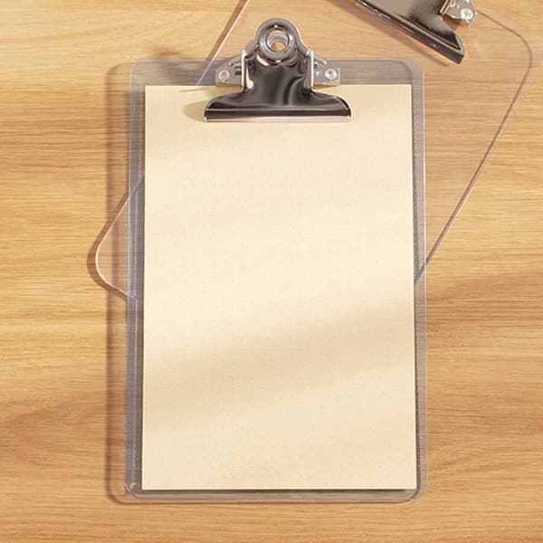 Clipboard i plast, clipboard kontorartikler til studerende