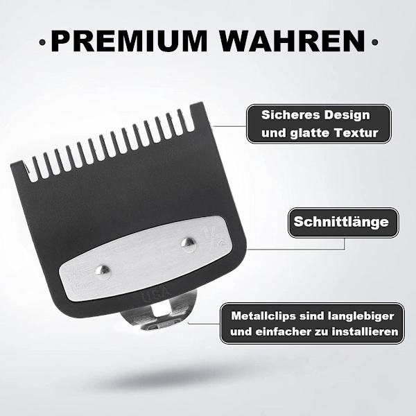 Clipper Guards Premium för hårklippare Trimmer