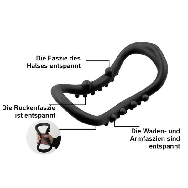 Fascia Stretching Ring, Yoga Ring Pilates Cirklar Helkroppstoning