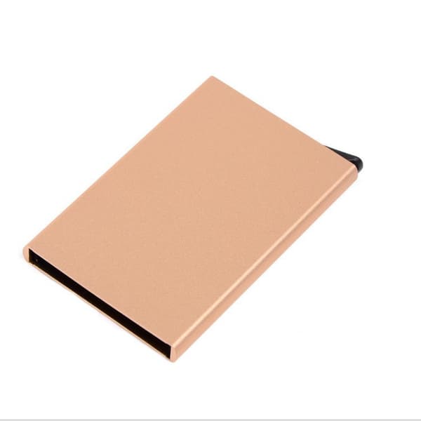 Pop-Up Korthållare - Aluminiumhölje - (RFID-säker) 3-pack