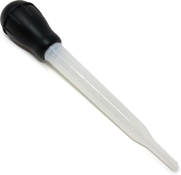 Baster i plastnylon, 1 st, Svart