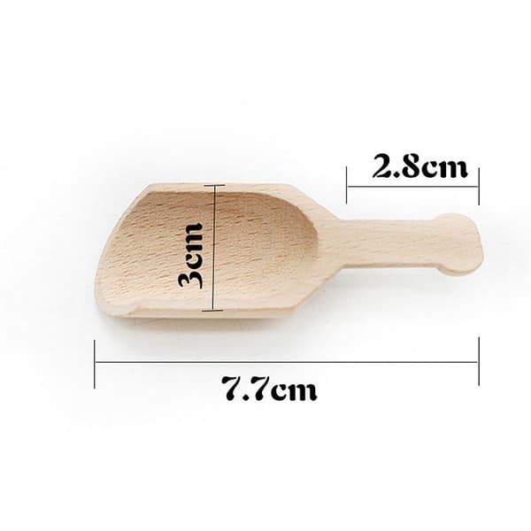 Mini-puulusikka, mini-bambulusikka kylpysuoloille