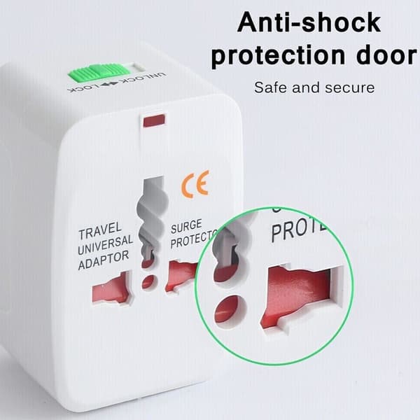 Universal Multi4you Rejseadapter med EU/UK/US/AU stik