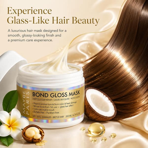 Gloss Mask, Bond Gloss Mask, 200 ml / 6,76 oz (2 kpl)