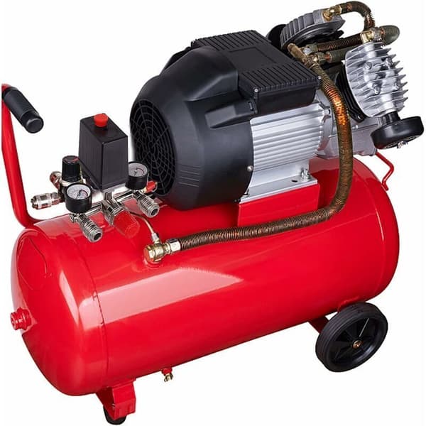 Luftkompressor med tryckströmbrytare och styrenhet – tryckområde 90-125 psi – tryckmätare 0-180 psi – enkel installation