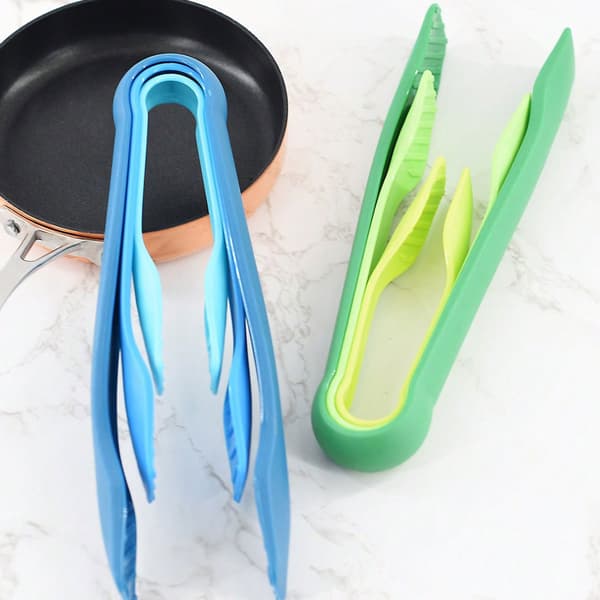 Plastiktang, 3 stk. multifunktionel skridsikker til brød