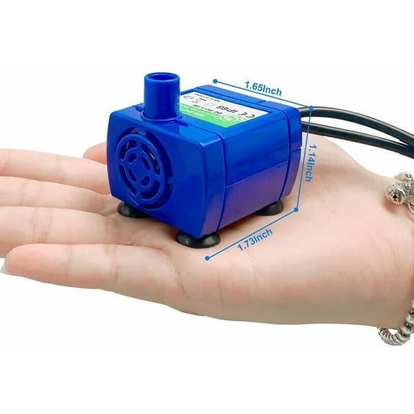 1.5L/H Mini dränkbar pump DR-DC160W USB DC 5V vattenpumpar vattendispenser för husdjur