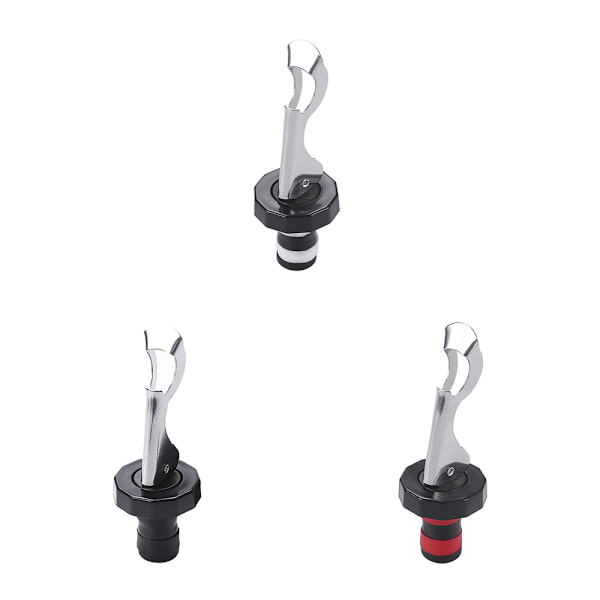 Flaskförslutningar med spak 3-pack Universal Ölflaskor