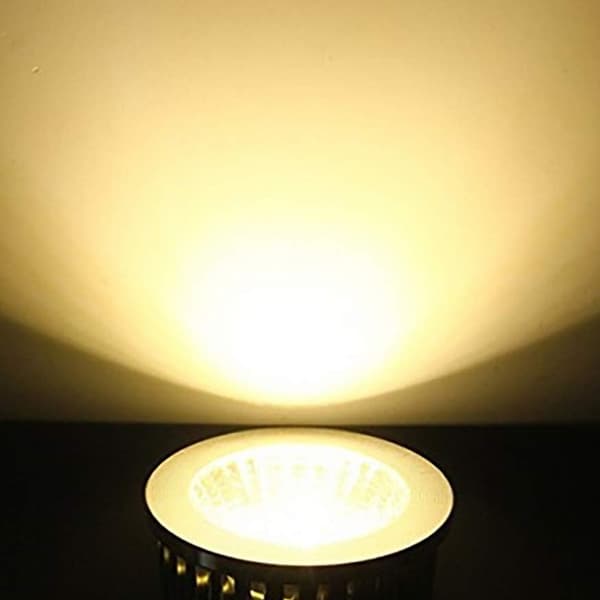 LED Kopp GU10 Varmt Lys (Konstant Strøm uten Strobelys) -3W