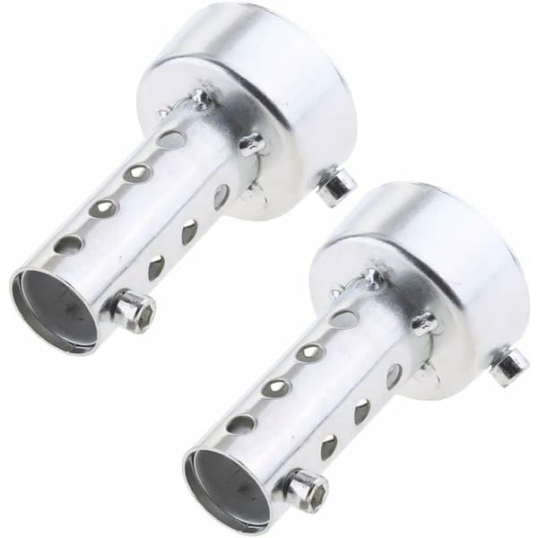 2 stk. DB killer Tilbehør Moto Eksospotte Lyddemper Universell - 48mm