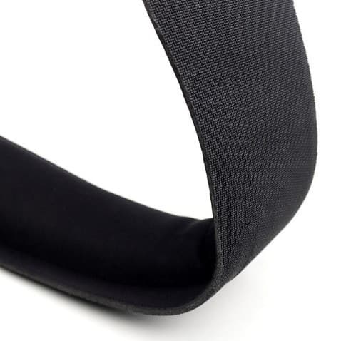 Amazon Basics Irregulær Musemåtte med Gel Håndledsstøtte – Sort