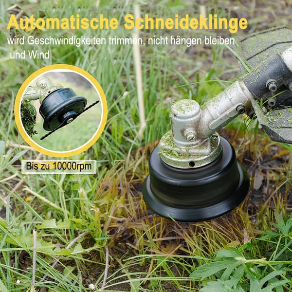 36 stk. erstatningskniver sett, gresstrimmer, kniver plast